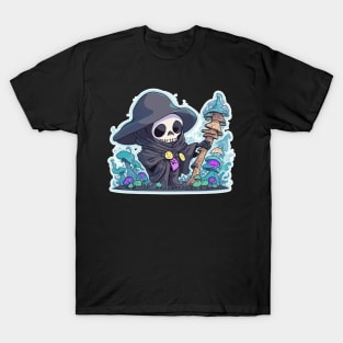 Psychedelic Mushroom Reaper T-Shirt
